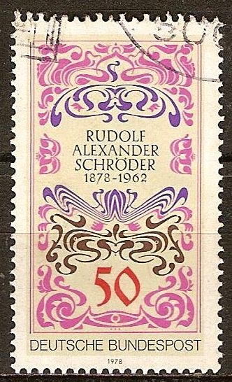 Centenario del nacimiento de Rodolfo Alexander Schroder (escritor).