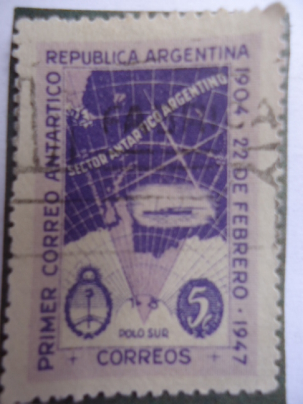 Primer Correo Antártido 1904-1947