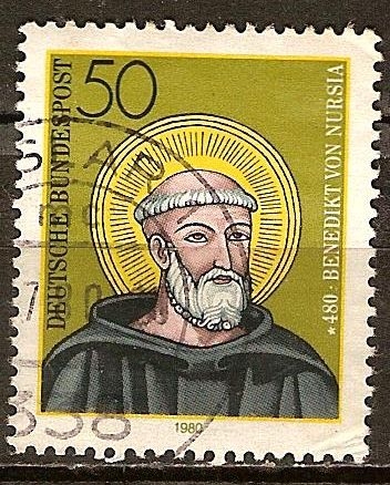 1500a Aniv nacimiento de san Benito de Nursia (fundador de la Orden Benedictina).