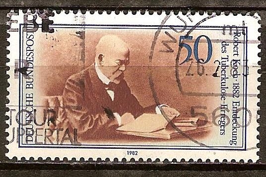 Centenario del Descubrimiento de Tubérculo Bacillus. Robert Koch.