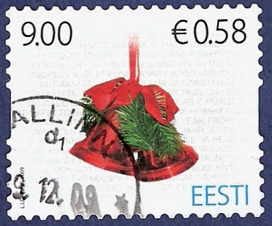 ESTONIA Campanas navideñas 0,58