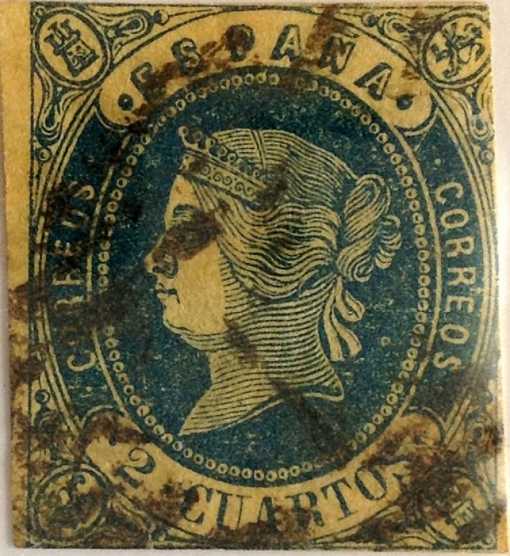 2 cuartos 1862