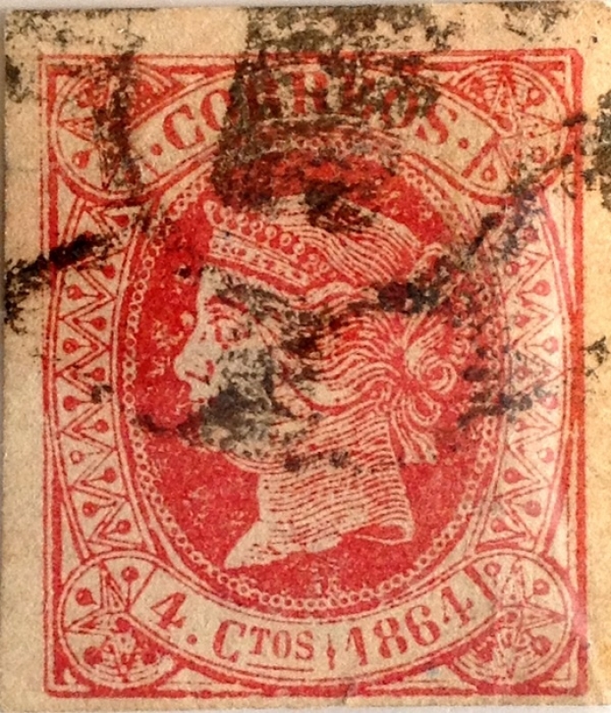 4 cuartos 1864