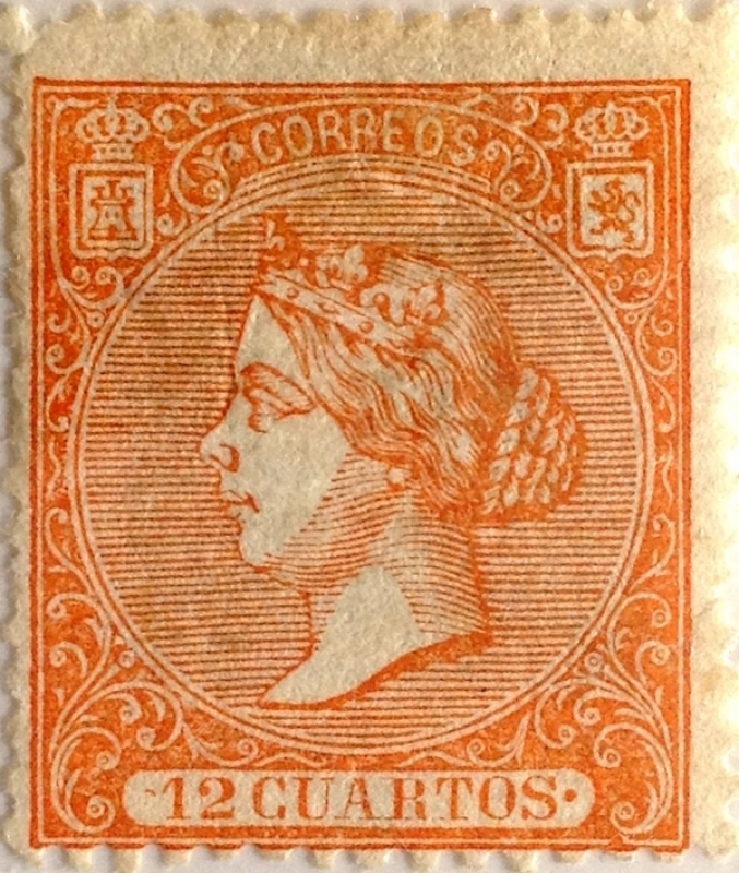 12 cuartos 1866