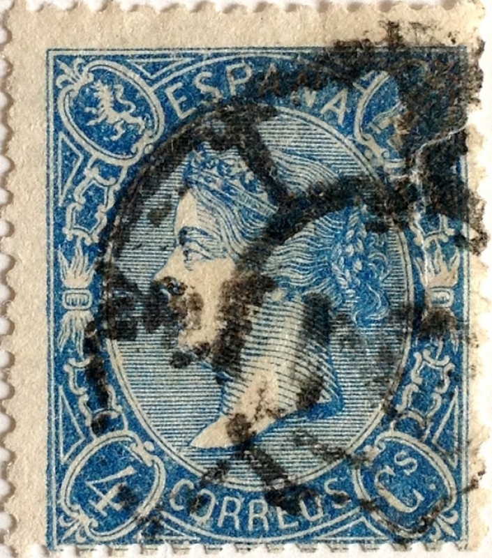 4 cuartos 1865