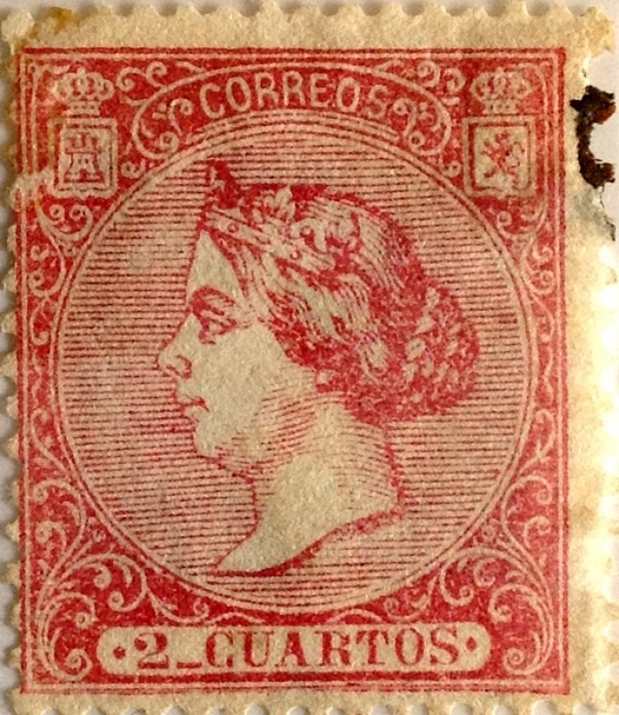 2 cuartos 1866