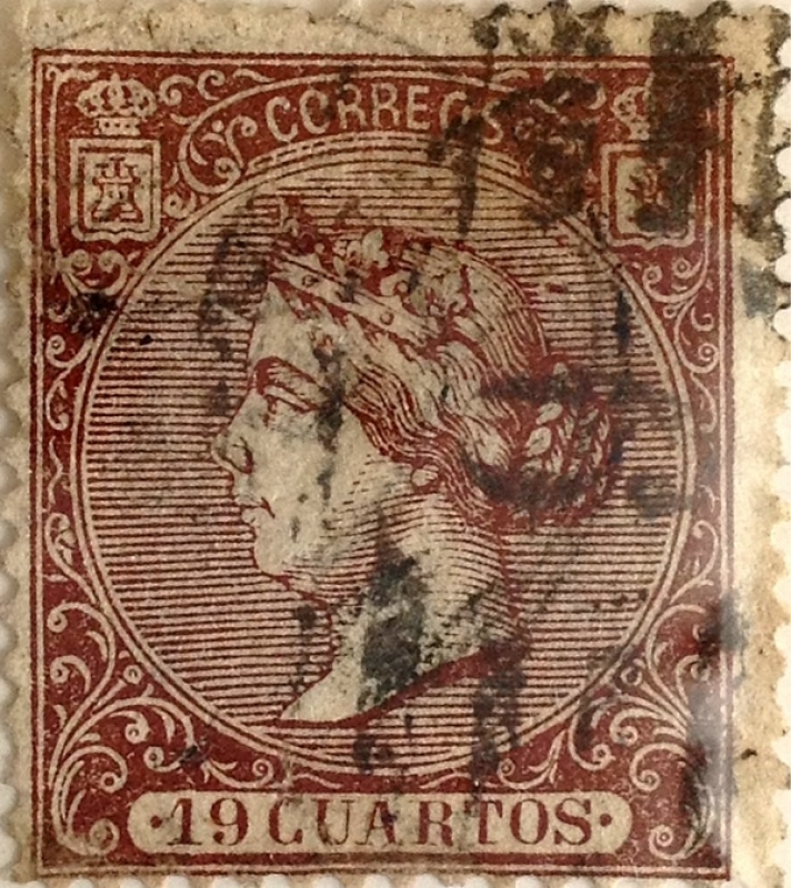 19 cuartos 1866