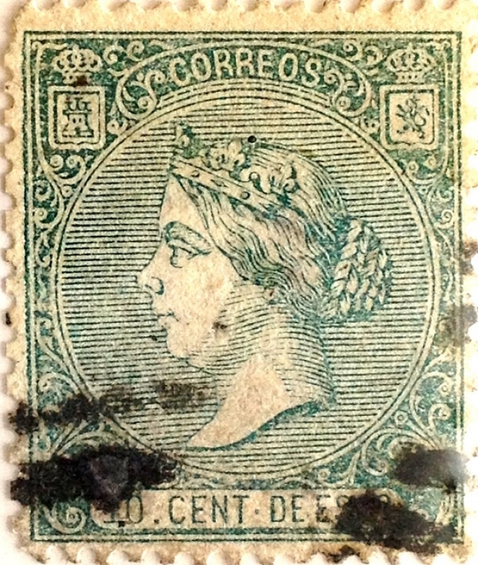 10 centimos 1866