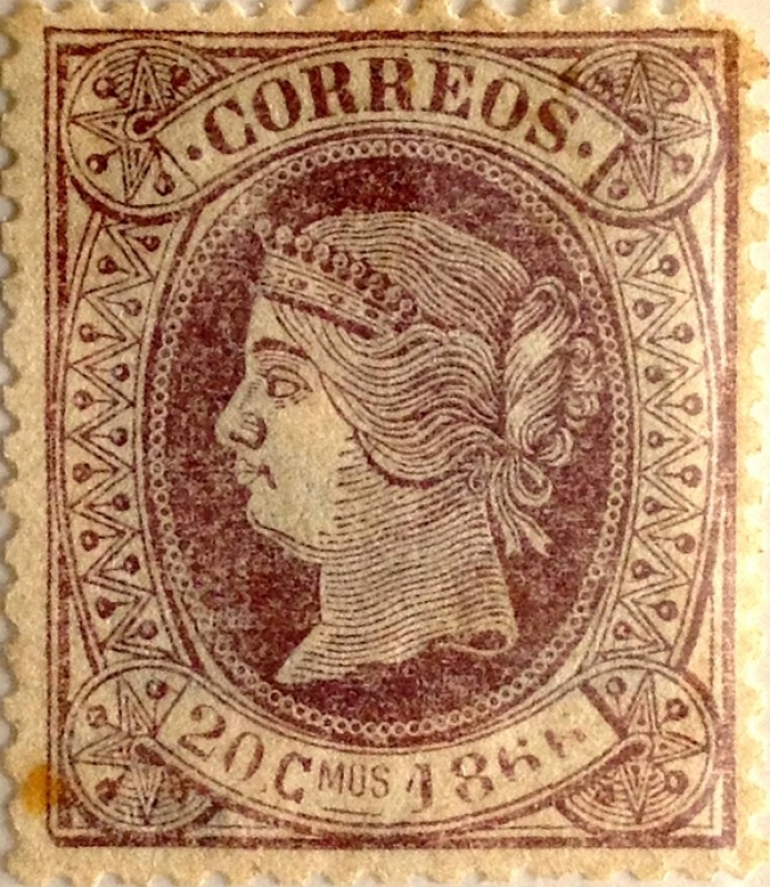 20 céntimos 1866