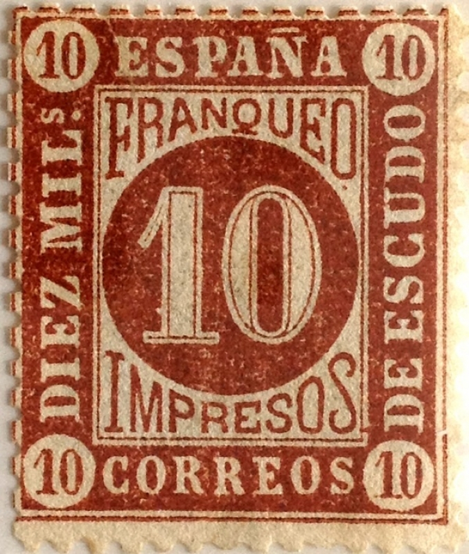 10 milesimos 1867