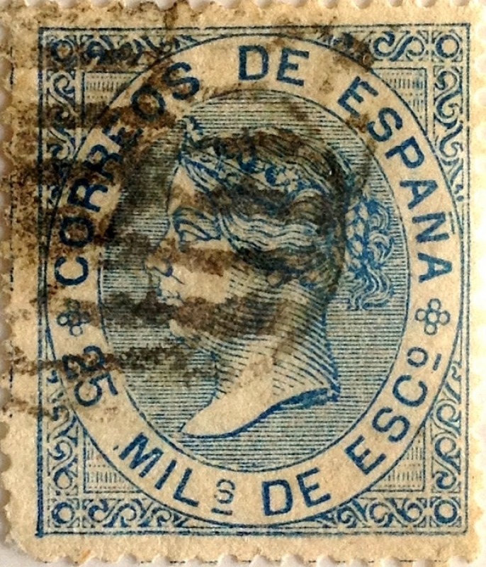 25 milésimos 1868-69