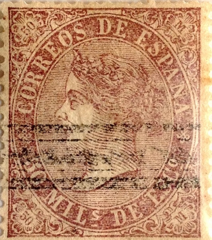 50 milésimos 1868-69