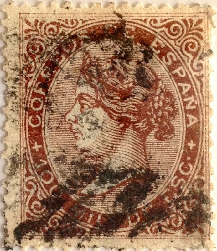 100 milésimos 1868-69