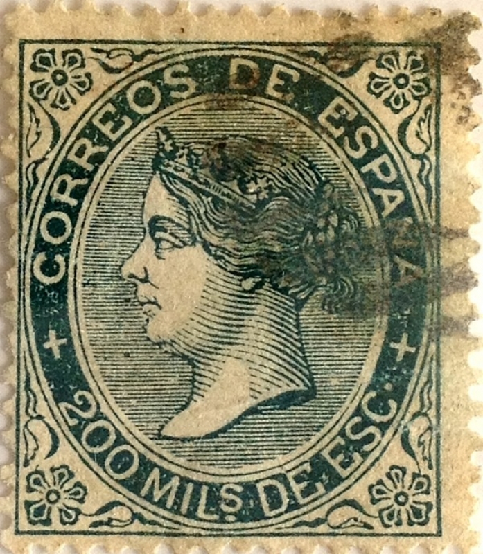 200 milésimos 1868-69