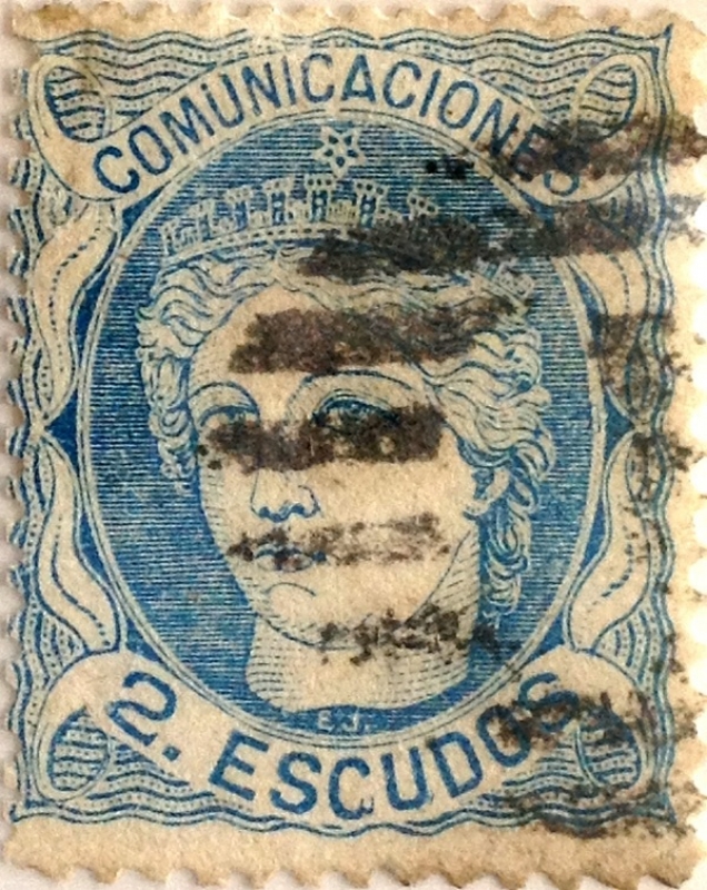 2 escudos 1870