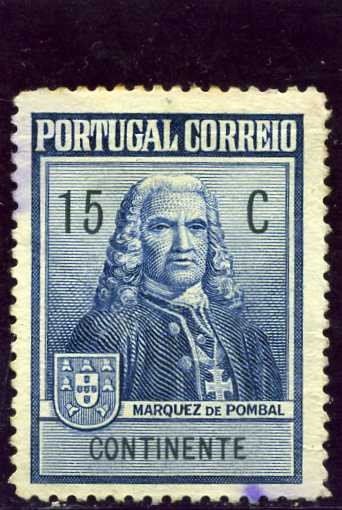 En honor del Marques de Pombal. Marques de Pombal