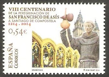 VIII Centº de la epregrinación de San Francisco de Asis, a Santiago de Compostela