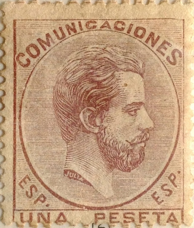 1 peseta 1872-73