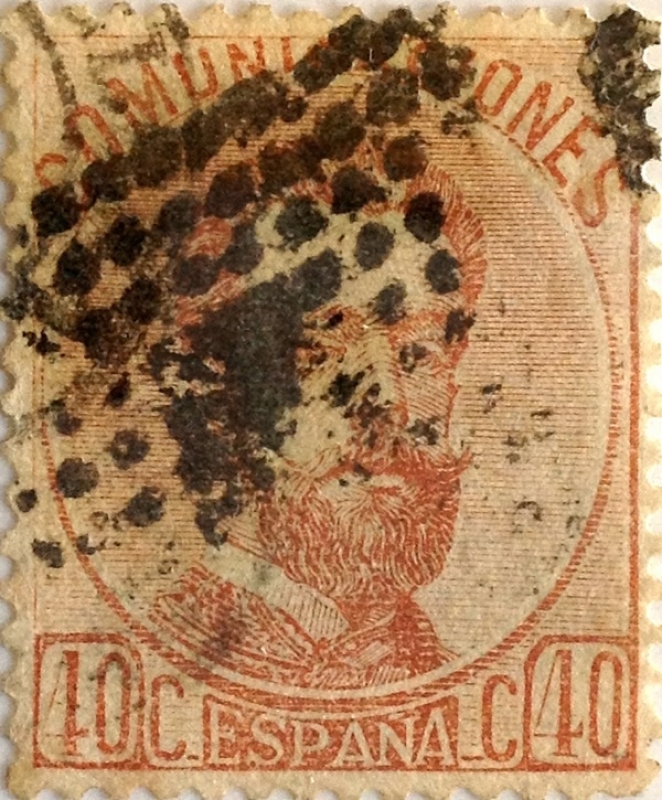 40 céntimos 1872-73