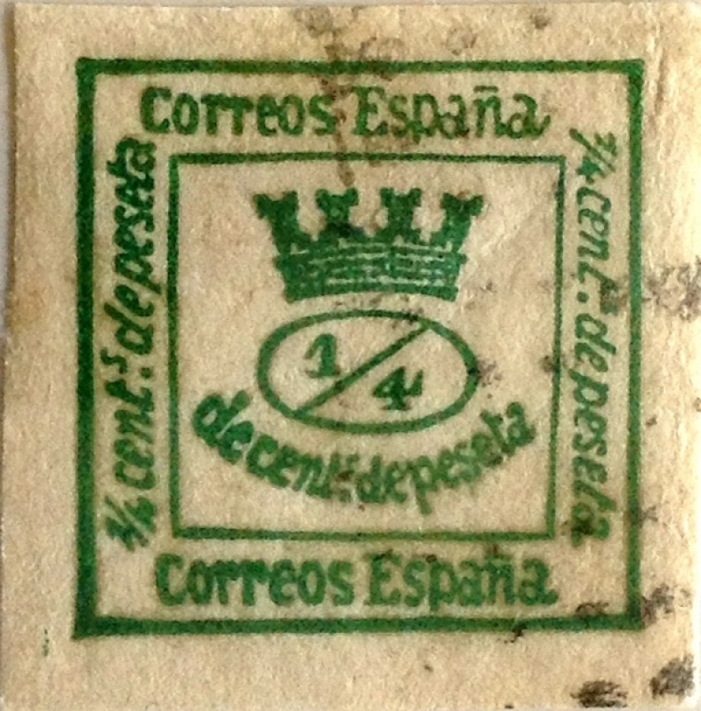 1/4 céntimo 1873