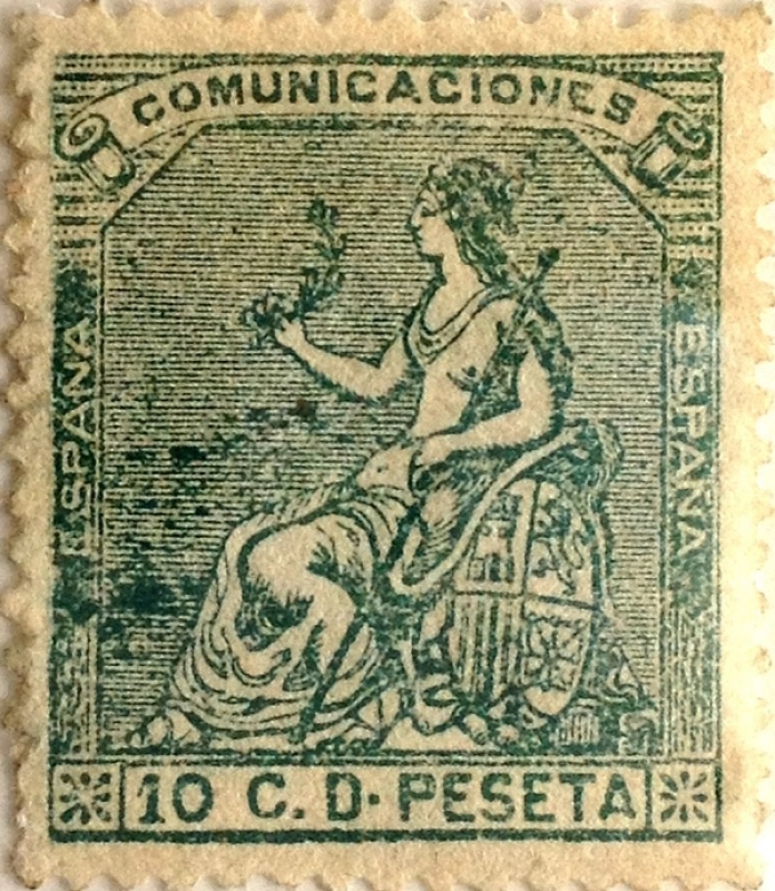 10 céntimos 1873