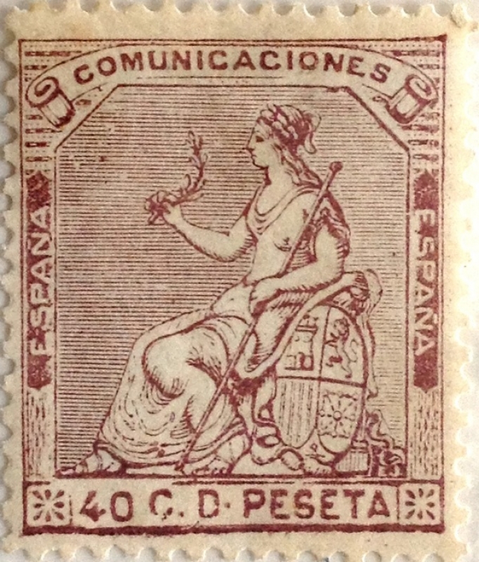 40 céntimos 1873