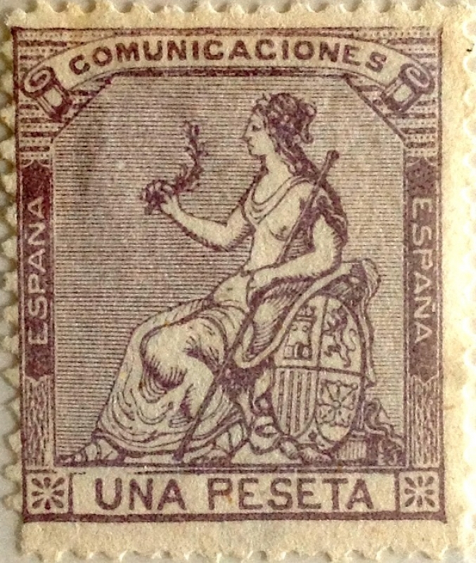 1 peseta 1873