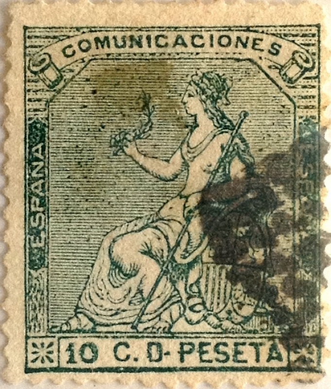 10 céntimos 1873