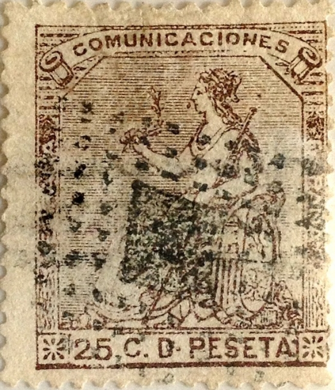 25 céntimos 1873