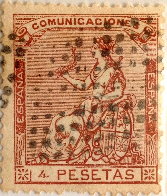 4 pesetas 1873