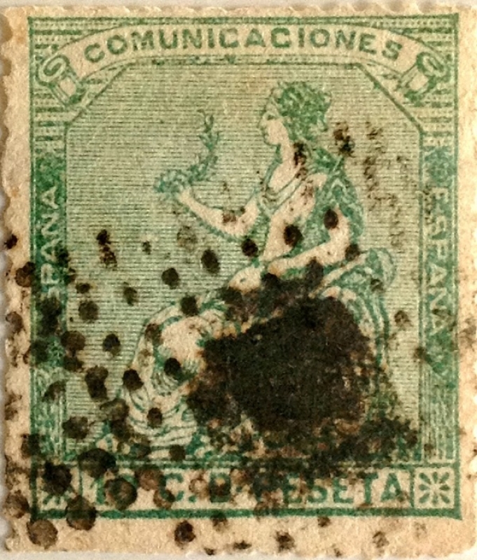 10 céntimos 1873