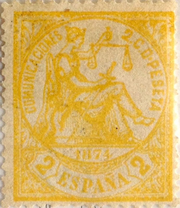 2 céntimos 1874