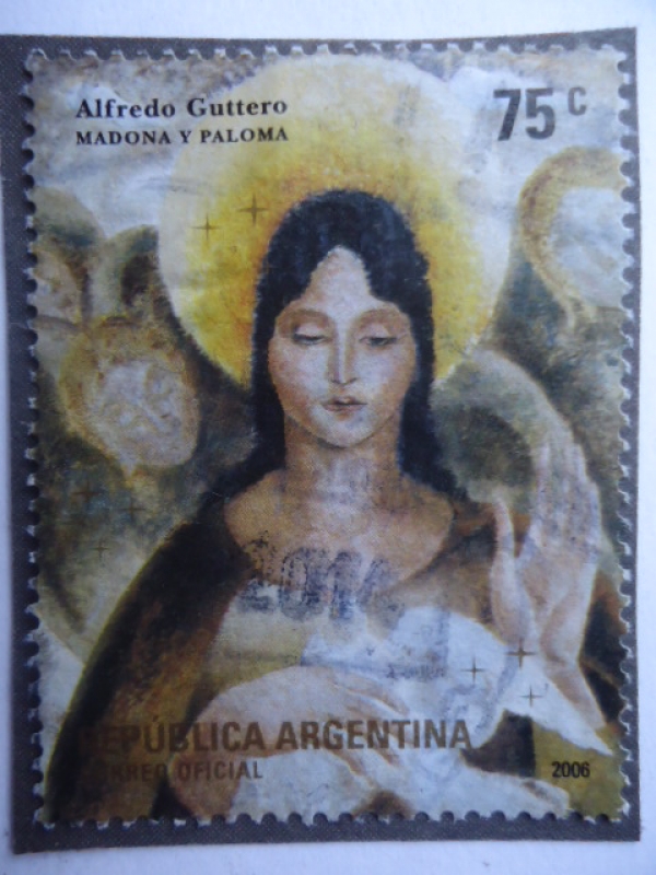 Alfredo Guttero - Madonna y la Paloma