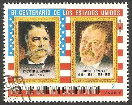 Chester A. Arthur y Grover Cleveland
