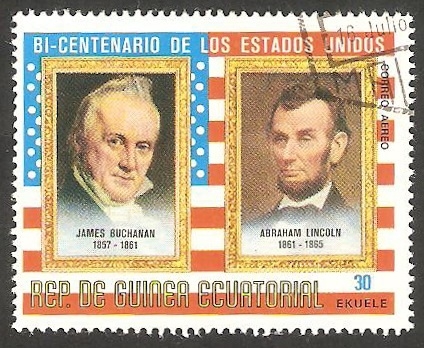James Buchanan y Abraham Lincoln