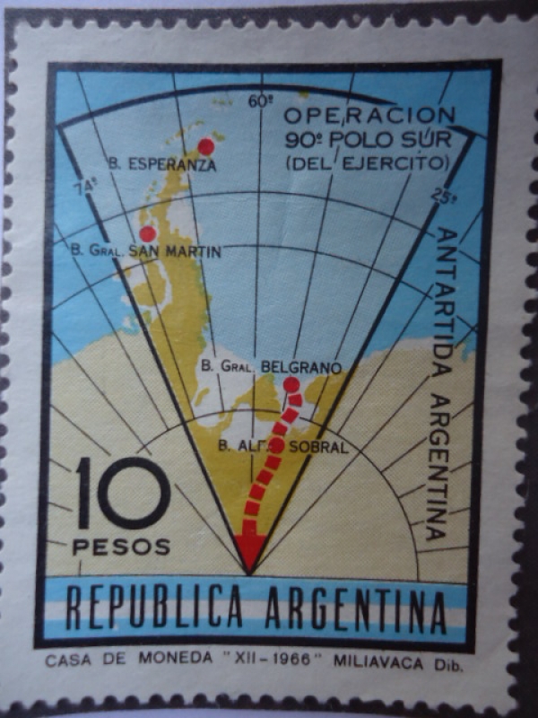 Antartida Argentina - Operación 90º polo Sur (del Ejercito)