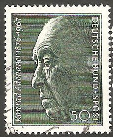 725 - Centº del nacimiento de Konrad Adenauer