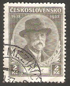 332 - Muerte del Presidente Masaryk