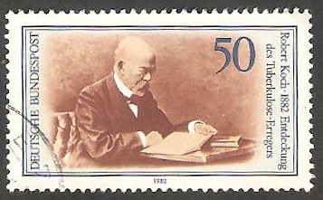 954 - Centº del descubrimiento de la tubersulosis por Robert Koch
