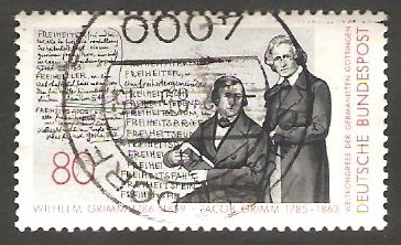 1068 - II Centº del nacimiento los hermanos Jacob y Wilhelm Grimm