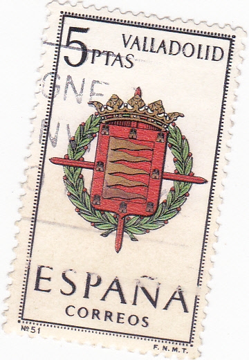 VALLADOLID- Escudos de las capitales españolas (15)