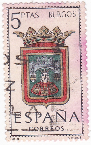 BURGOS- Escudos de las capitales españolas (15)