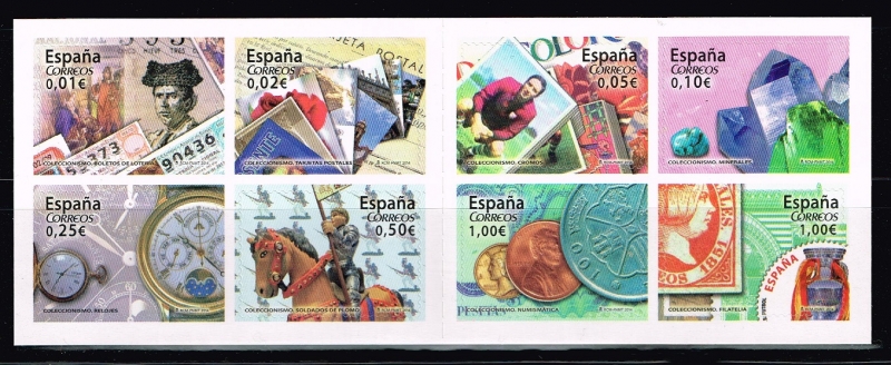 Edifil  4855-62   Carné de 8 sellos.  