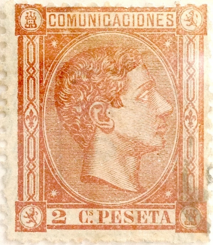 2 centimos 1875