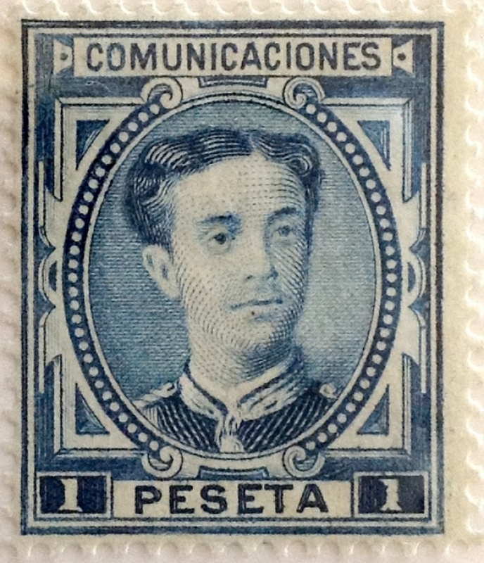 1 peseta 1876