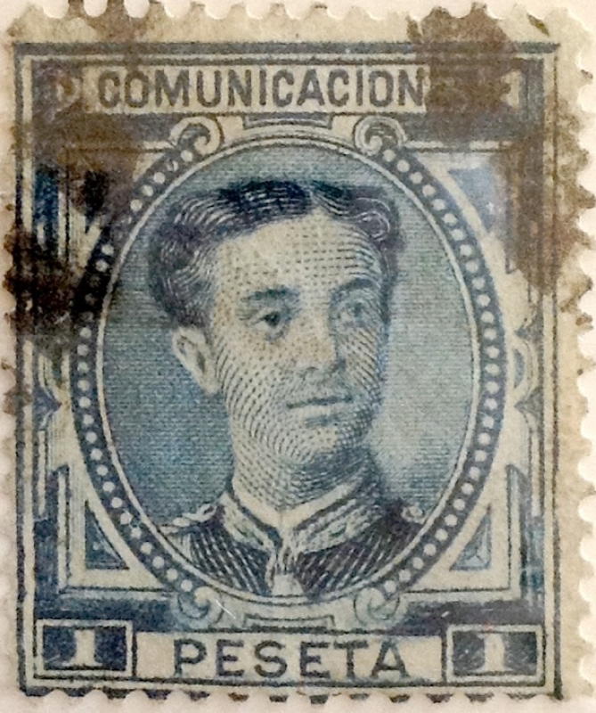 1 peseta 1876