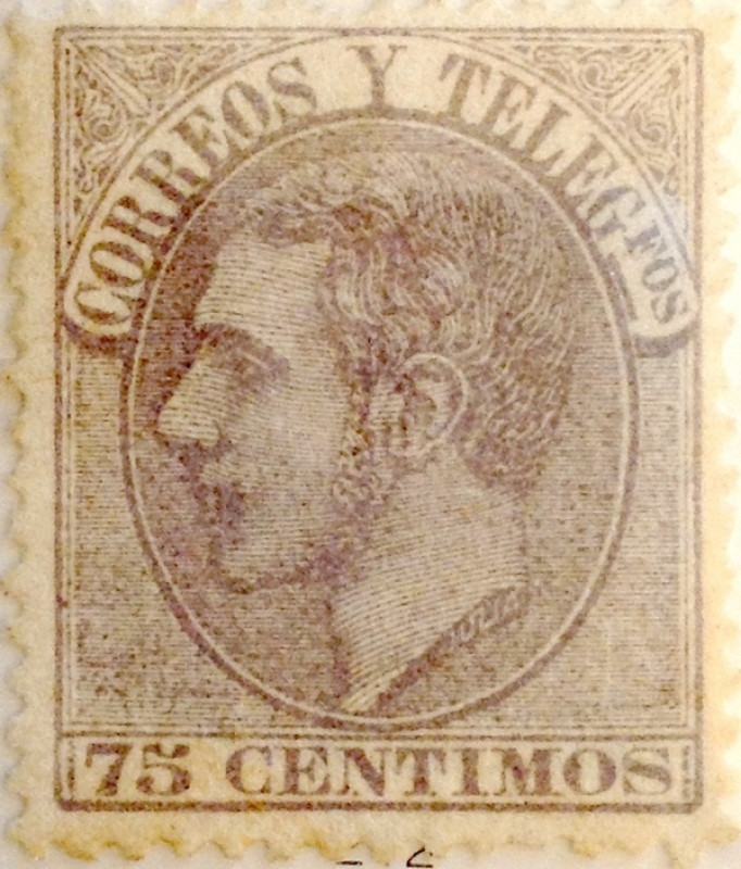 75 céntimos 1882