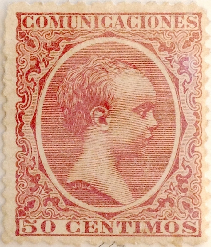 50 céntimos 1889