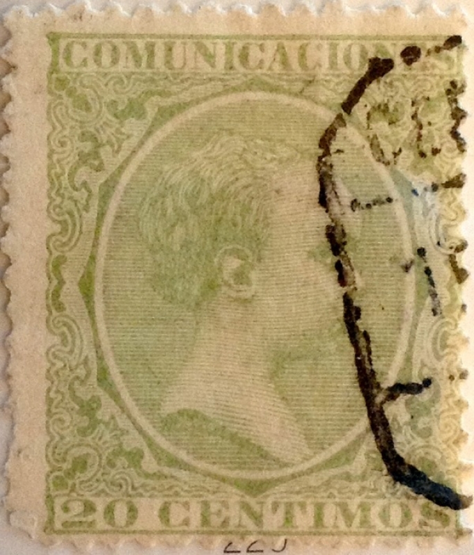 20 céntimos 1889