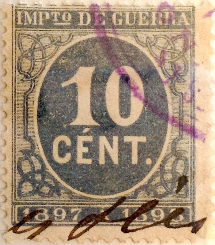10 céntimos 1897